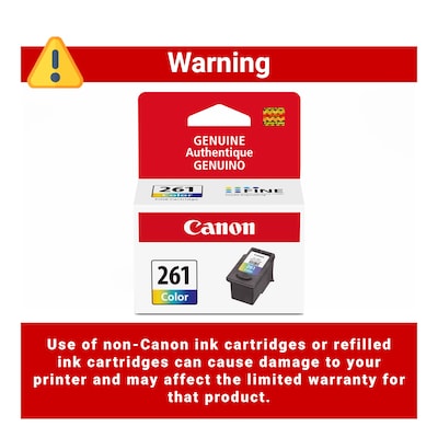 Canon CL-261 Tri-Color Standard Yield Ink Cartridge (3725C001)