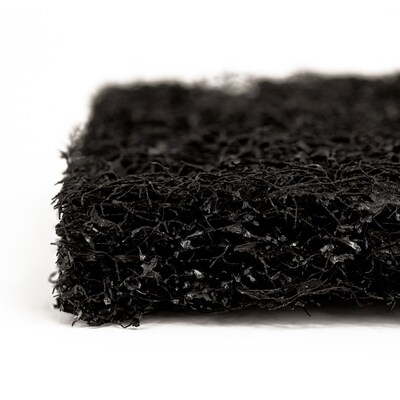 BISON LIFE Heavy Duty Surface Cleaning Scouring Pads, Black, 40 Pads/Pack (BPKH-HSCP-BK-40)