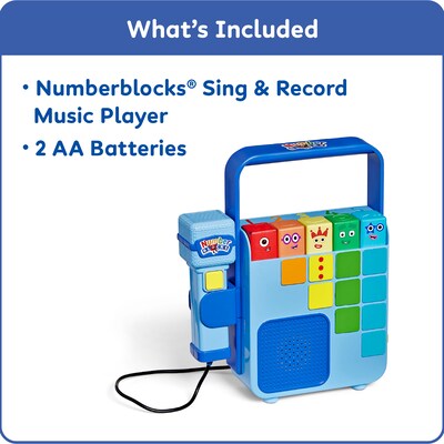 hand2mind Numberblocks Sing and Record Music Player  (H2M-96941)