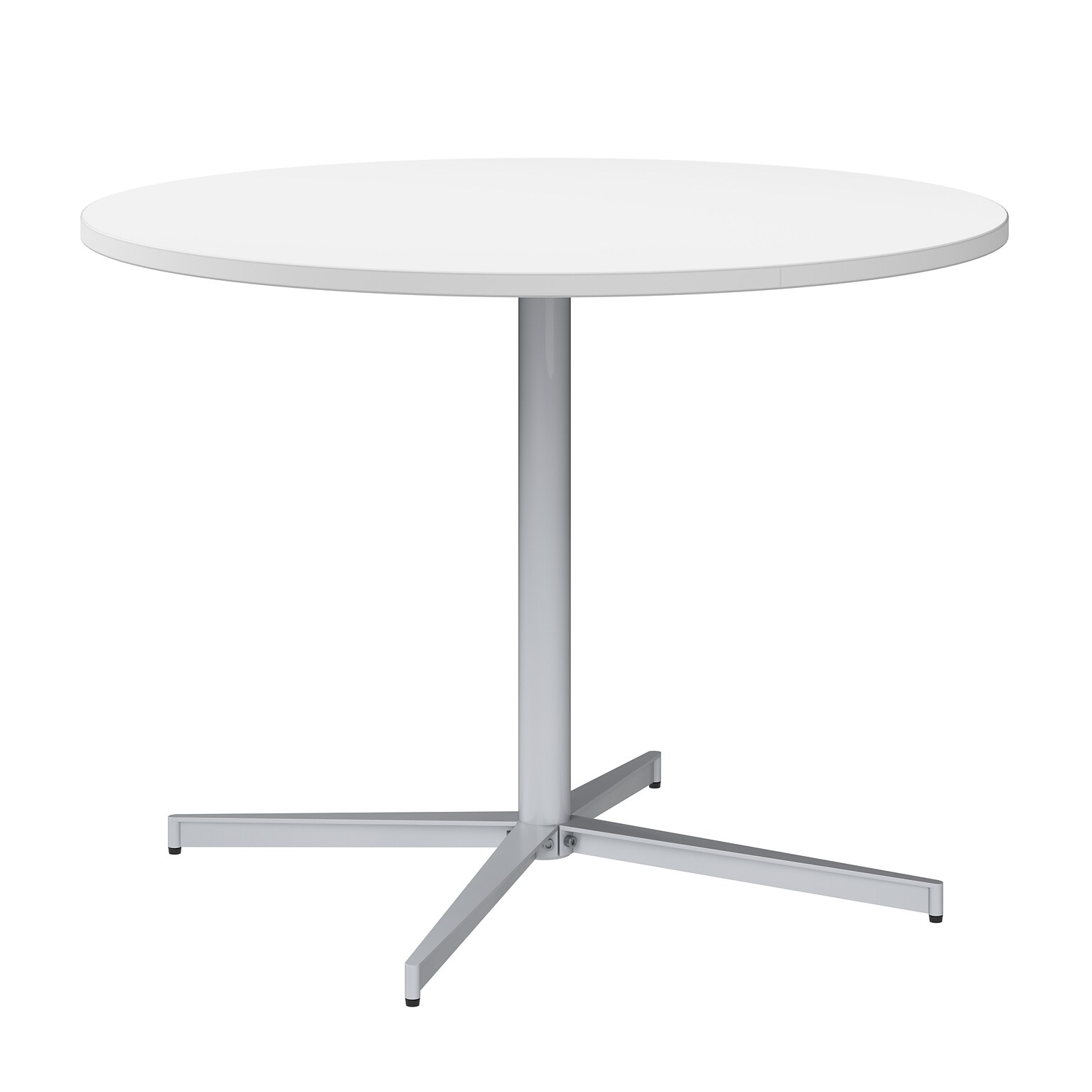 Bush Business Furniture 42 Round Conference Table, White (99XTB42RWH)