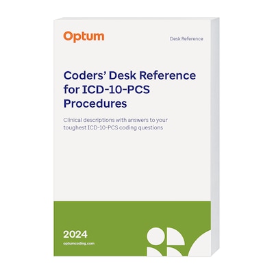 2024 Coders Desk Reference for Procedures, Compact, 6x9 (ICD-10-PCS)