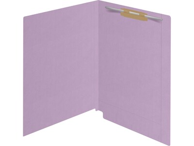 Medical Arts Press Reinforced Classification Folder, 1 3/8" Expansion, Letter Size, Lavender, 50/Box (S-09483-LAV)