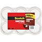 Scotch Heavy Duty Packing Tape, 1.88" x 54.6 yds., Clear, 6/Pack (3750-6)