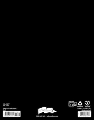 2026-2027 Willow Creek 7.5 x 9.5 Academic Weekly & Monthly Planner, Black (65914)