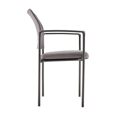 Flash Furniture Jana Mesh Reception Side Stacking Chair, Gray (GO5162GRY)