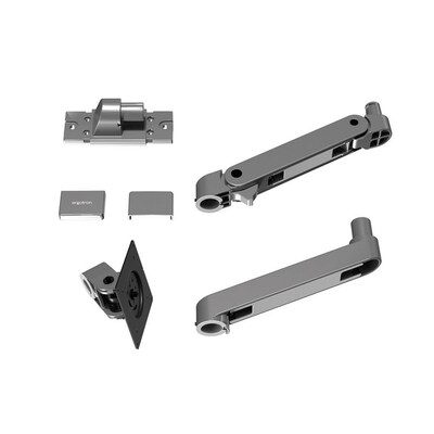 Ergotron LX Pro Adjustable Single Monitor Arm Wall Mount, Up to 34", Dark Gray (45-683-293)