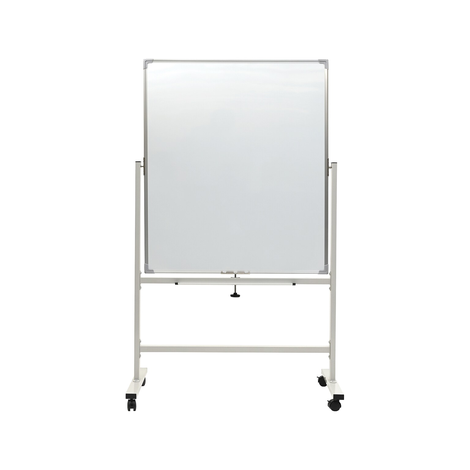 Excello Global Products Double Sided Magnetic Mobile Dry-Erase Whiteboard Easel, 36 x 42 (EGP-HD-0546)