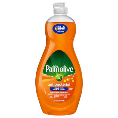 Palmolive Ultra Concentrated Antibacterial Liquid Dish Soap, Orange Scent, 20 oz. (US04232A)