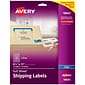 Avery Inkjet Shipping Labels, 8-1/2 x 11, Clear, 1 Label/Sheet, 10 Sheets/Pack (18665)