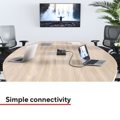 Staples TECH 8 ft. HDMI to HDMI Audio/Video Cable, Male to Male, Black (ST62467)