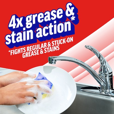 Ajax Super Degreaser Dish Soap, Lemon, 28 oz. (144673)