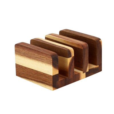 MegaChef Acacia Wood Cutting Board Set with Base (935122171M)