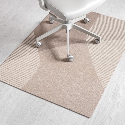 Anji Mountain Rugd Carpet & Hard Floor Chair Mat, 40 x 54, Woven Wave (AMB9045-4054)