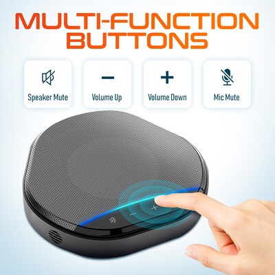Delton C3900 Noise-Reducing USB Conference Speaker Speakerphone, Black (DSC3900-U)