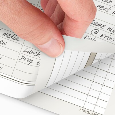 2026 AT-A-GLANCE 8.5" x 5.5" Daily & Monthly Planner Refill Pages, White/Brown (481-225A-26)