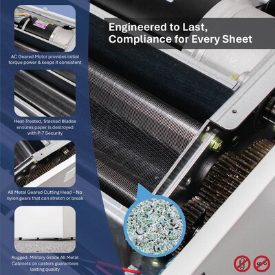 Formax 8500HS 5-Sheet Cross-Cut High-Security Office Shredder (FD8500HS)