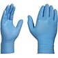Ammex Professional Series Powder Free Nitrile Exam Gloves, Latex-Free, Large, Blue, 100/Box, 10/Carton (APFN46100-CC)