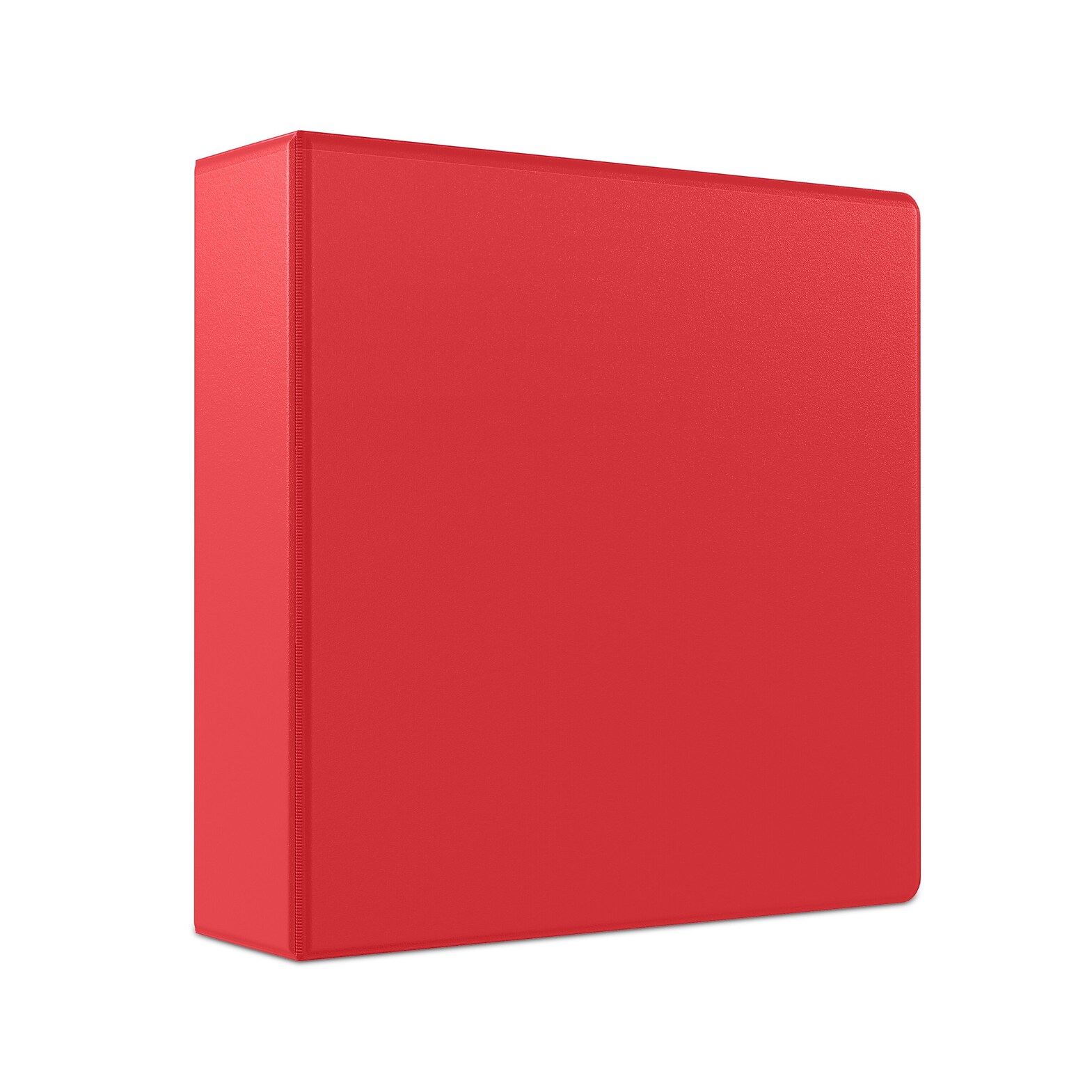 Staples® Standard 3 3 Ring Non View Binder, Red (26589)