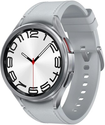 Samsung Galaxy Watch6 Classic Smart Watch, 47mm, Silver (SM-R965UZSAXAA)