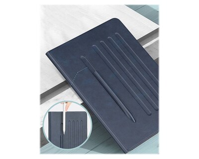 SaharaCase Multi-Angle Folio Case for Apple iPad Pro 12.9" (4th, 5th, and 6th Gen 2020-2022), Dark Blue (TB00027)