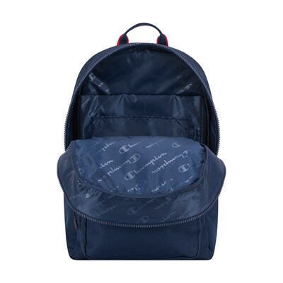 Champion Level Laptop Compatible Backpack, Medium, Navy (CV2-3048-410)