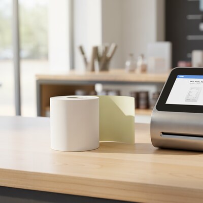 NCR Adding Machine Paper Roll, 2-Ply, 2 1/4 x 100, 1 Roll (795419)