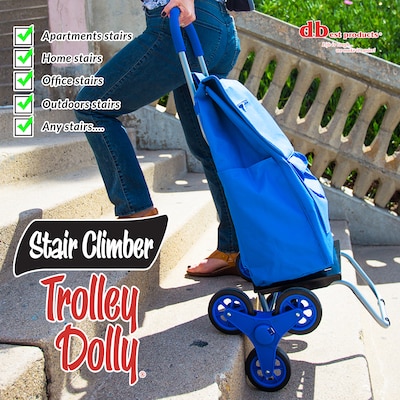Dbest Stair Climber Trolley Dolly, Blue (01-570MB)