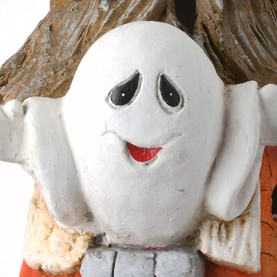 National Tree Company 18" Pumpkin Haunted House with LED Light (PG11-FJ17745)