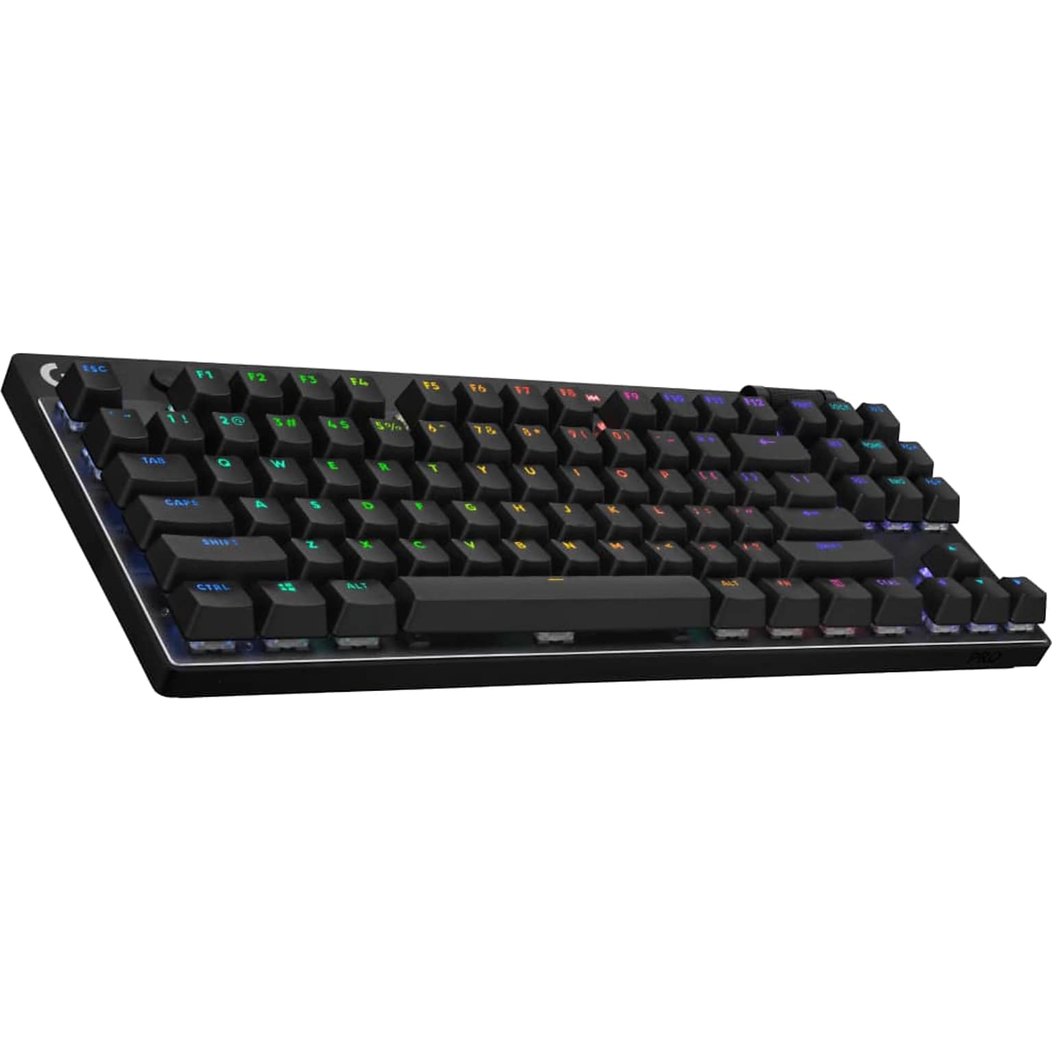 Logitech PRO X TKL LIGHTSPEED Wireless Ergonomic Gaming Keyboard, Black (920-012127)