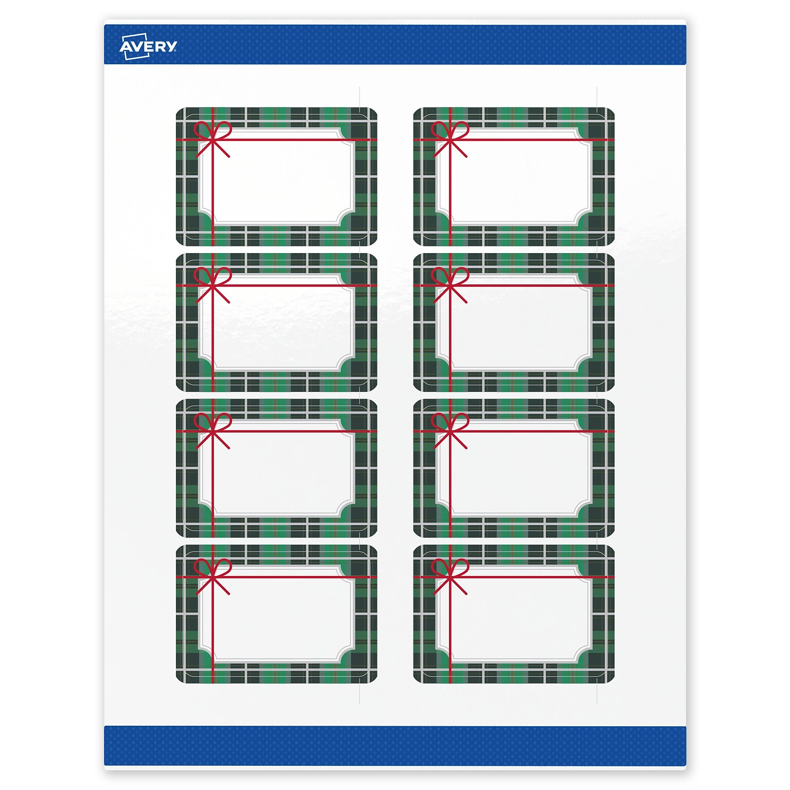 Avery Rectangle Multipurpose Labels, 2 x 3, White, 80/Pack (19479370408)