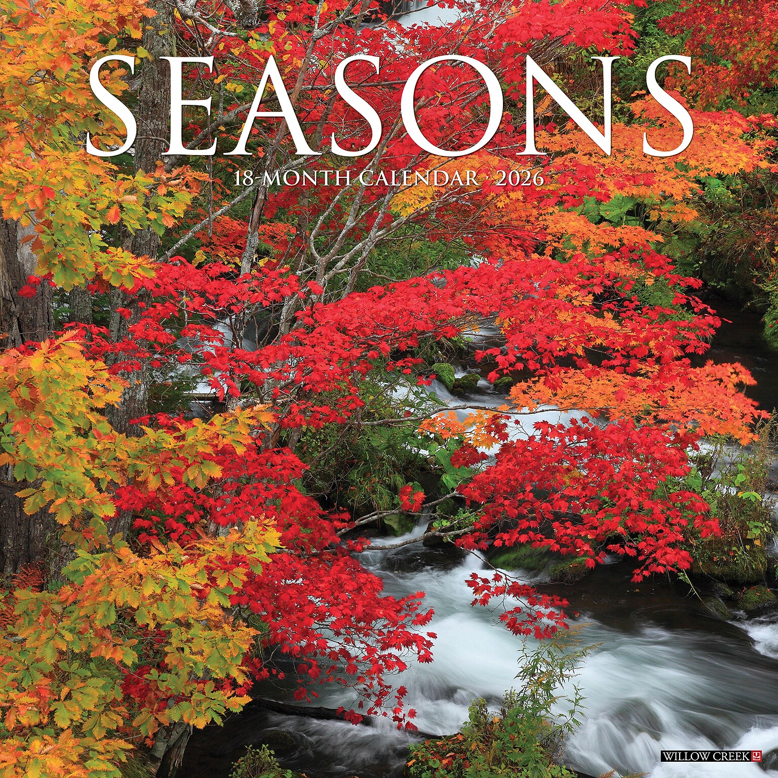 2026 Willow Creek Seasons 12 x 12 Monthly Wall Calendar (52716X)