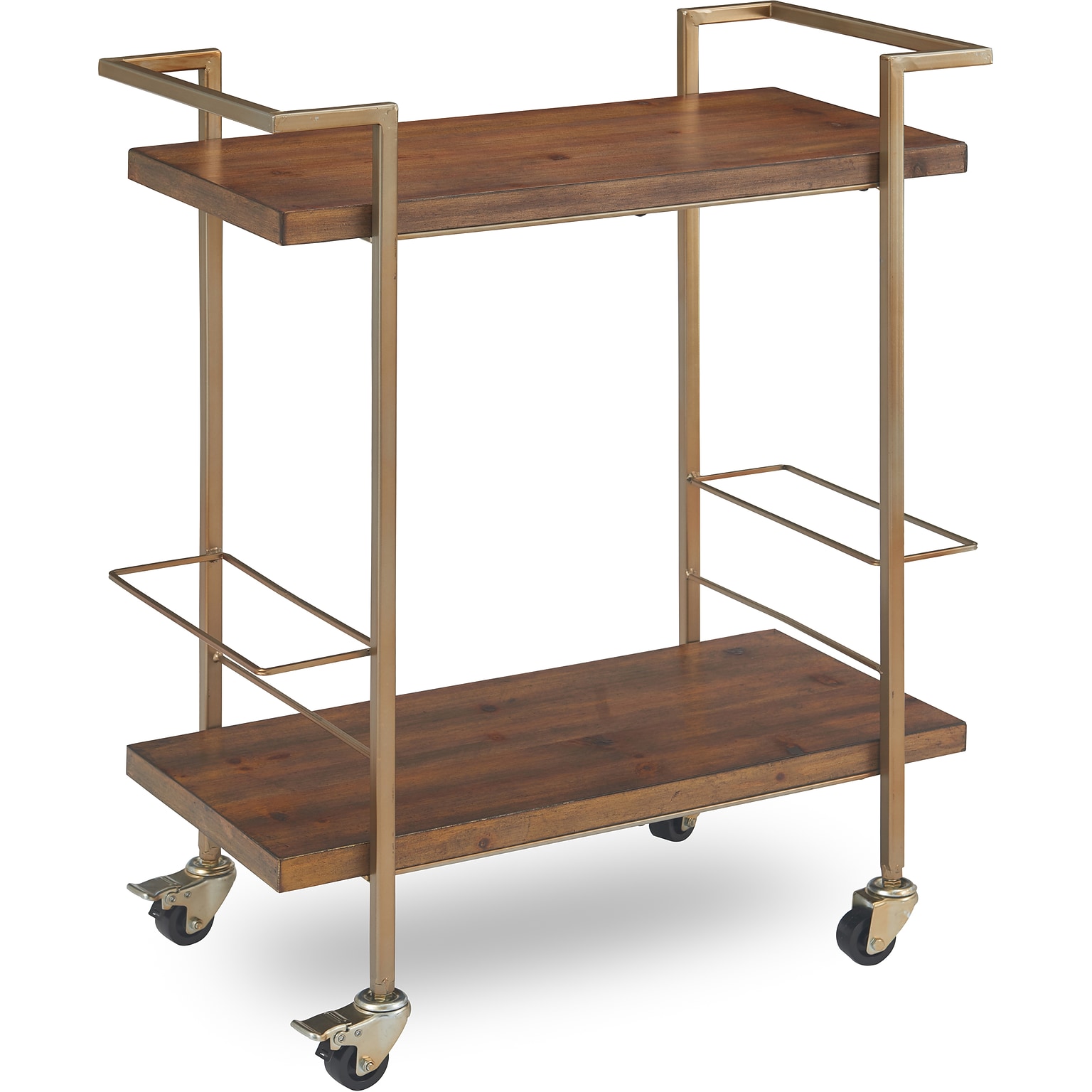 Finch Maxwell Bar Cart, Gold (FUBC10024A)