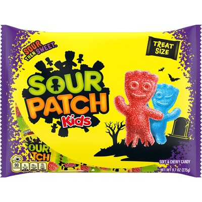 SOUR PATCH KIDS Soft & Chewy Halloween Candy, 9.7oz, 22ct
