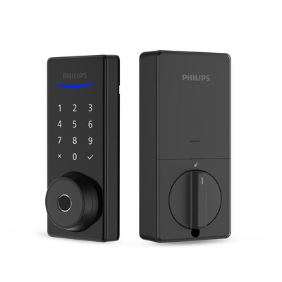 Philips Wi-Fi Smart Deadbolt Door Lock with Multiple Access Methods Including Fingerprint Reader