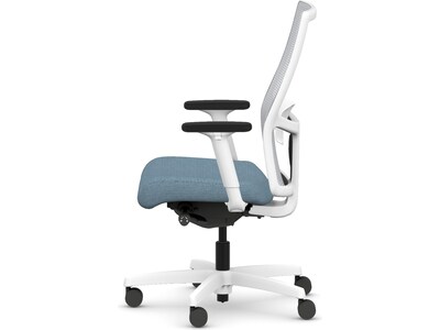 HON Ignition 2.0 Fabric/Mesh Swivel Task Chair, Carolina/Designer White (HIWMMKD.Y2.A.H.IF.HAML21.DW.SB.DWX)