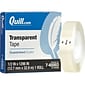 Quill Brand® Transparent Tape,  1/2" x 36 yds., 4 Rolls (CD7650034)