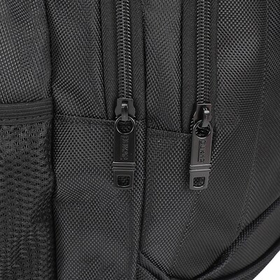 DUKAP NORIC Executive Laptop Compatible Backpack, Medium, Black (BDK-NOR-BLK)