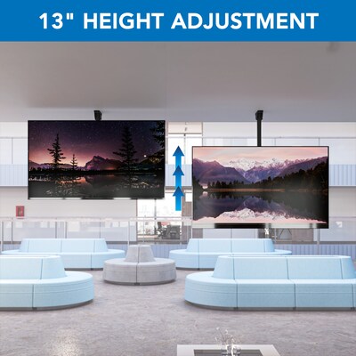 Mount-It! Height Adjustable Full Motion TV Ceiling Mount, For 32" to 77" Screens (MI-509B)