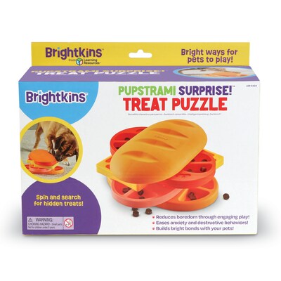 Brightkins Pupstrami Surprise! Treat Puzzle, Multicolored, 4 Pieces (LER9404)