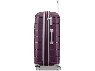 Samsonite Freeform 31.1" Hardside Suitcase, 4-Wheeled Spinner, TSA Checkpoint Friendly, Amethyst Purple (78257-B170)