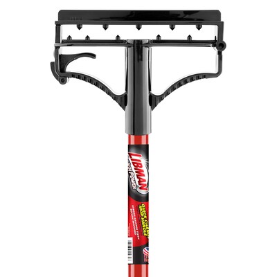 Libman Wet Mop Handle, Red/Black, 6/Carton (0982006)