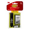 Command™ Large Picture Hanging Strips Value Pack, Black, 12 Strips/Pack (17206BLK-12ES)
