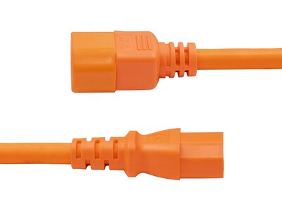 StarTech 6' C14 to C15 Power Cable, Male to Female, Orange (8915-460Q-POWER-CORD)