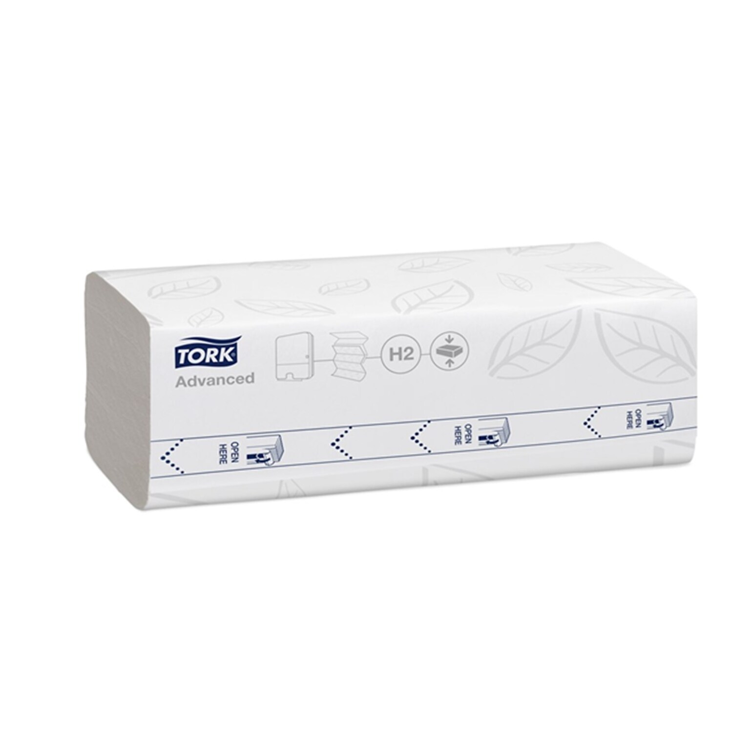 Tork Xpress Compressed Multifold Paper Towels, 1-Ply, 250 Sheets/Pack, 12 Packs/Carton (424834)