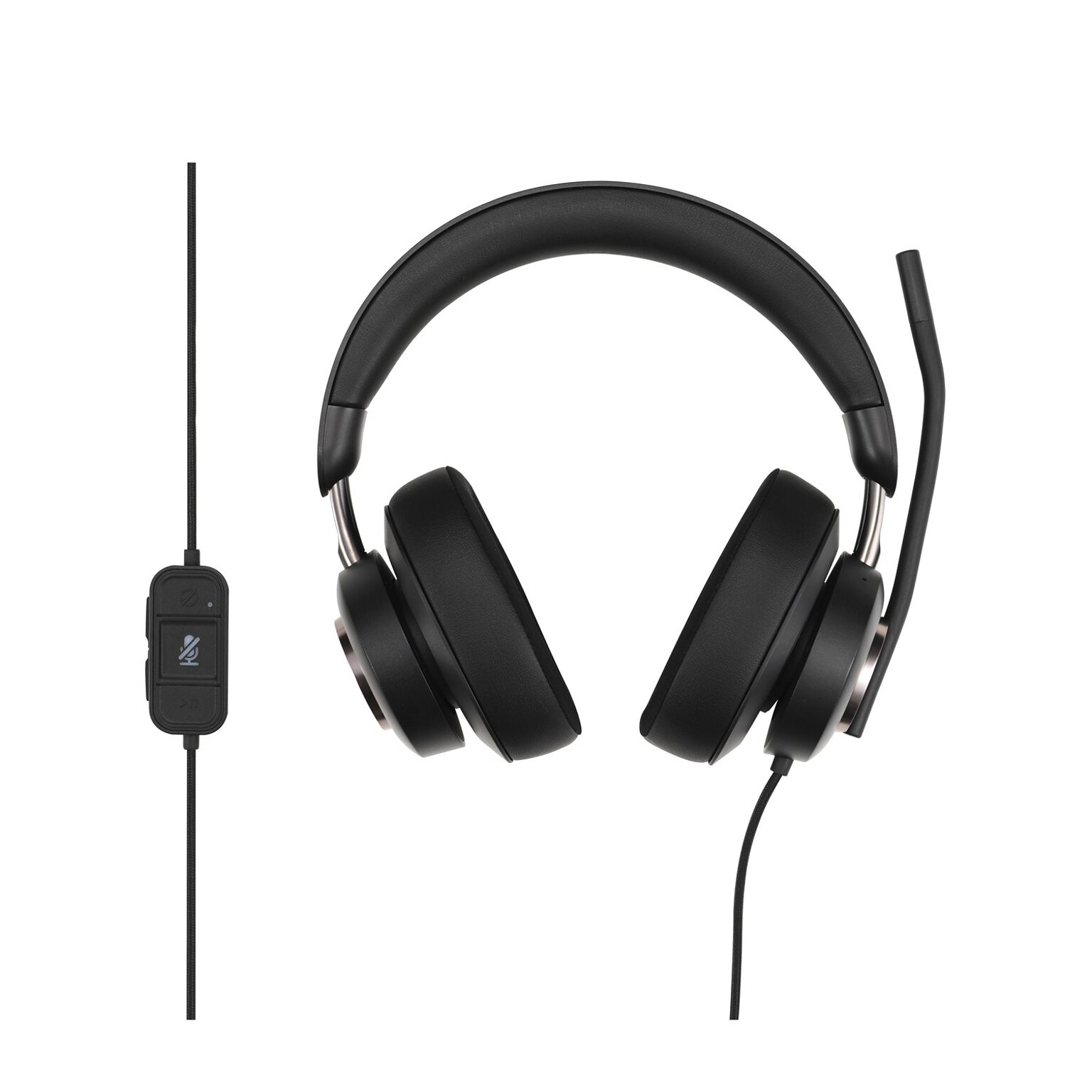 Kensington H2000 Universal PNC Over-Ear Stereo Headset, USB-C, MS Certified (K83451WW)