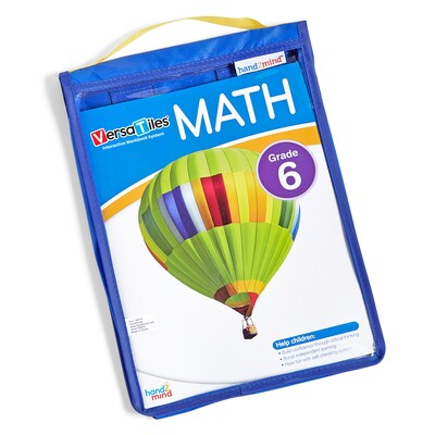 hand2mind VersaTiles Grade 6 Math Take Along Pack (H2M-84706)
