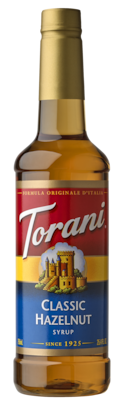 Torani Classic Hazelnut Syrup, 750 ml. (HSN12076)