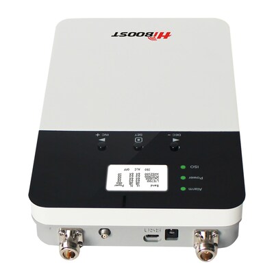 HiBoost 4K Plus Cell Phone Signal Booster, White (F10GI5SBTW)