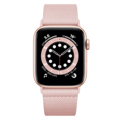 LAX Nylon Mesh Band for Apple Watch, Pink