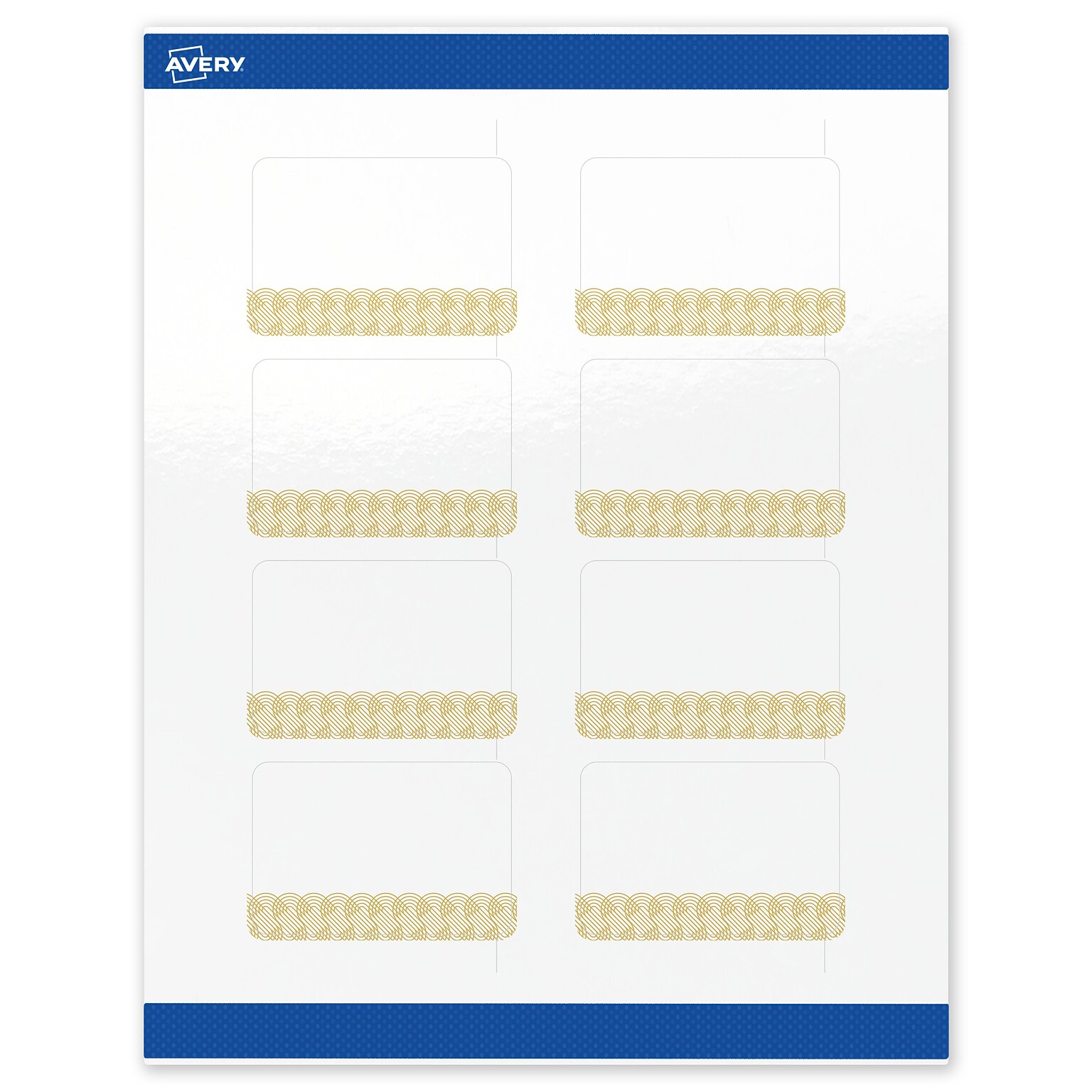 Avery Laser/Inkjet Rectangle Multipurpose Labels, 2 x 3, White, 80/Pack (S00-EWV)
